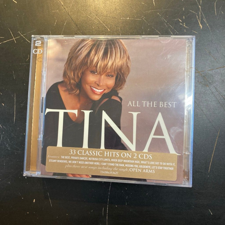 Tina Turner - All The Best 2CD (VG+-M-/VG+) -pop rock-